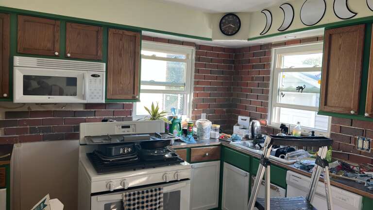 Transforming My Kitchen with Brick Tiles